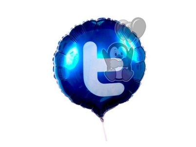 Balão Metalizado Twitter - AS Balloon