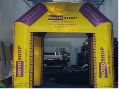 Tenda Inflável Moto Shop - AS Balloon